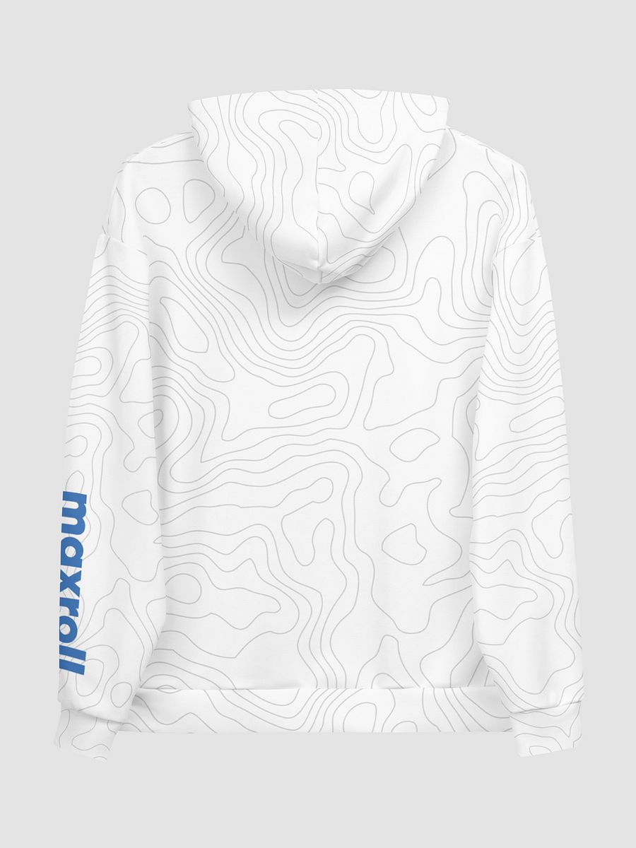 Maxroll Abstract White Hoodie product image (4)