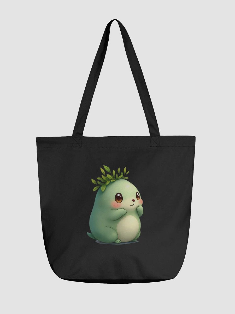 Whimsical Eco-Friendly Crowned Creature Tote Bag product image (1)