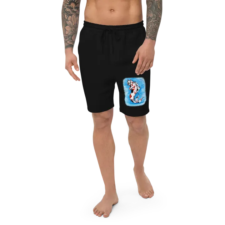 Mermeow Calico Fleece Shorts product image (1)