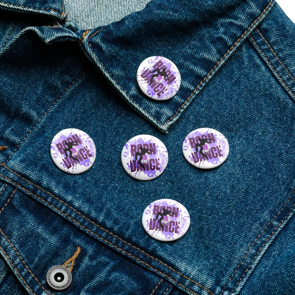 Born to Dance His Silhouette Vibes Pin Set product image (16)