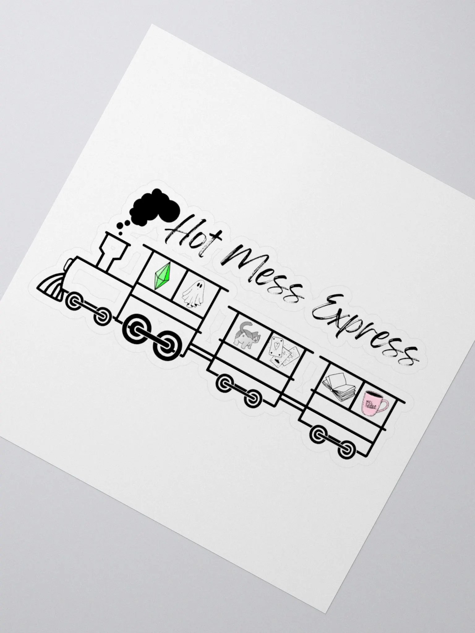 Hot Mess Express Sticker product image (5)
