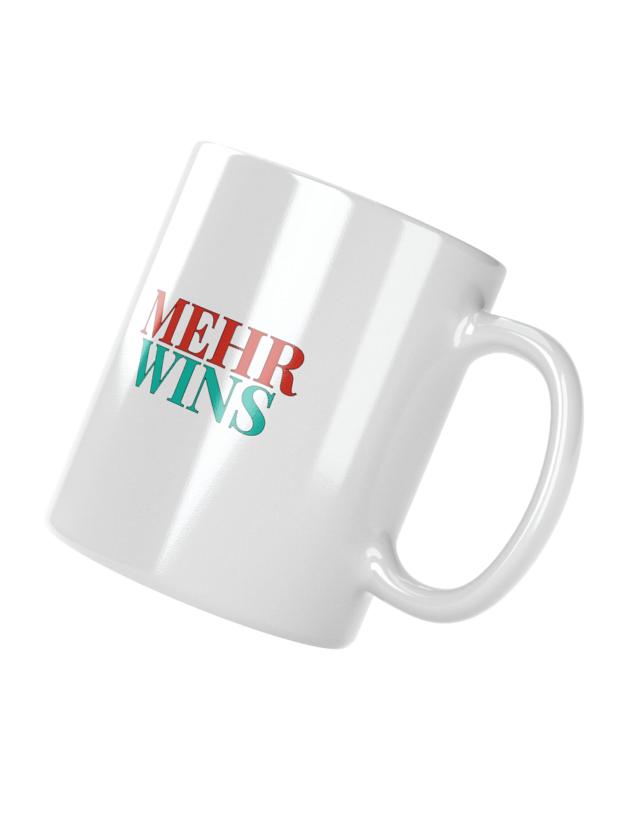Mehr Wins - White Mug (Style 2) product image (2)