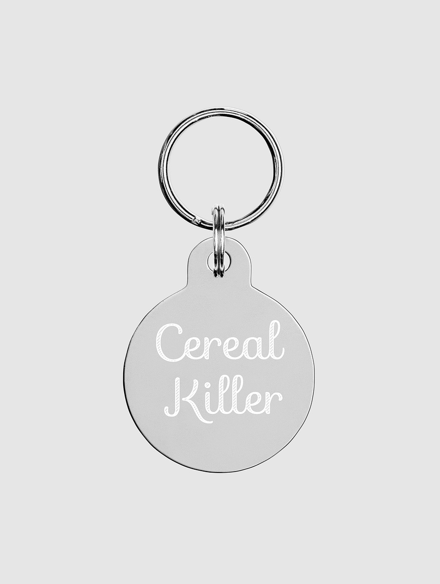 [The Cereal Bowl] Engraved pet ID tag product image (1)