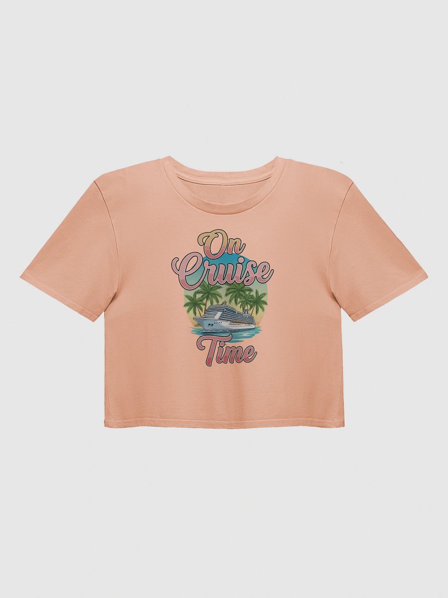 On Cruise Time Vibes Women's Crop Top product image (4)