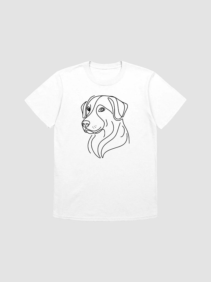 Artistic Dog Line Softstyle T-Shirt product image (1)