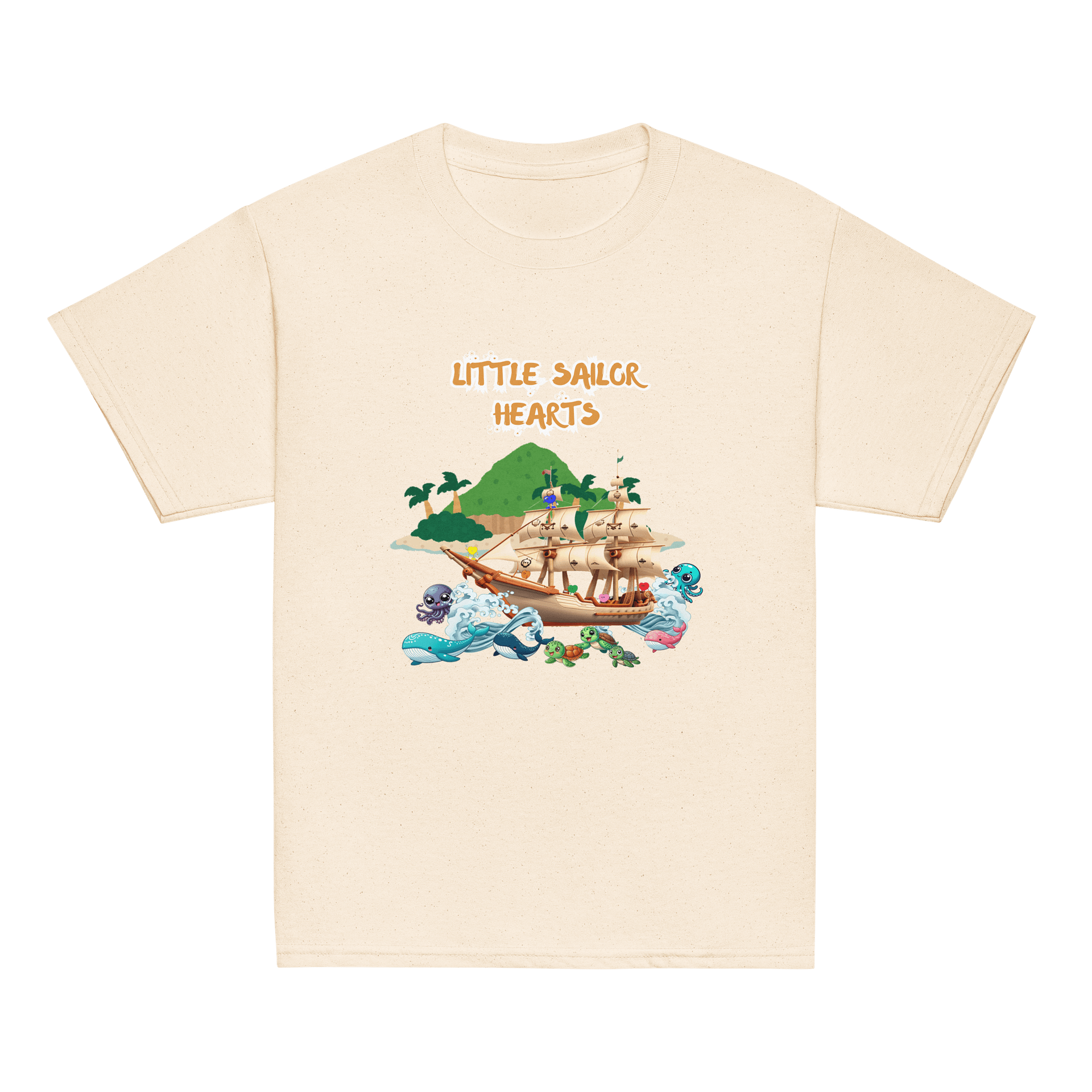 Little Sailor Hearts Youth Tee product image (37)