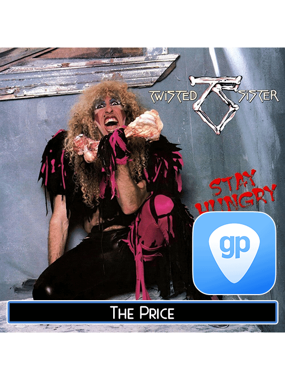 The Price PDF TAB + Backing Track MP3 product image (1)