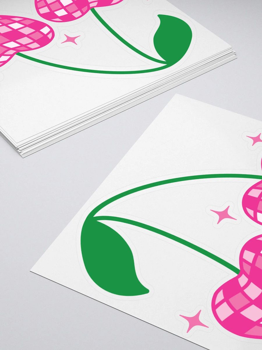 cherry disco hearts sticker product image (10)