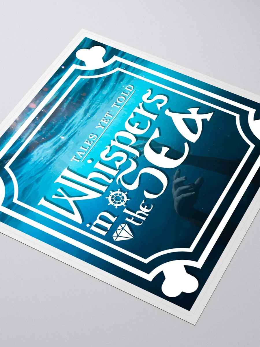 Whispers in the Sea - Logo - Sticker product image (7)