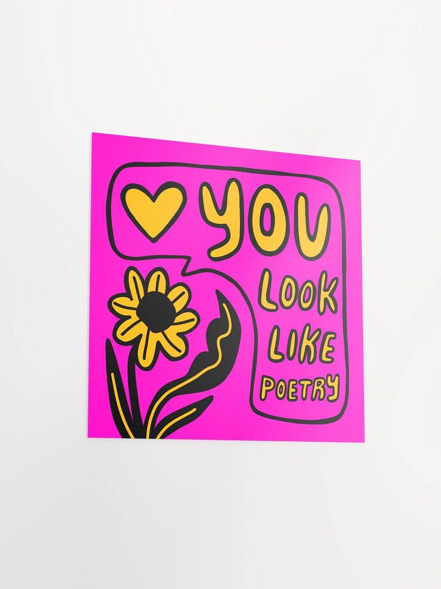 Like Poetry Art Print product image (12)