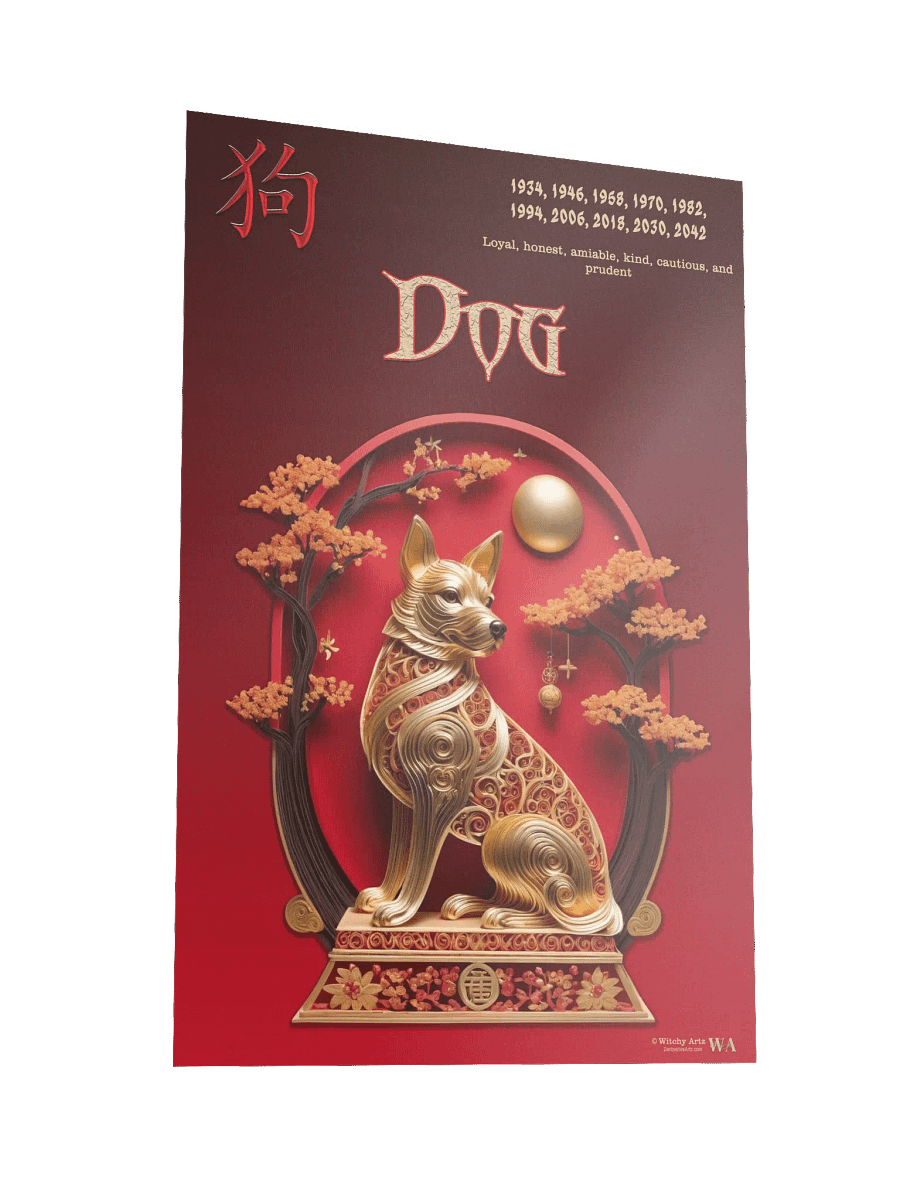 Chinese Zodiac Poster - DOG product image (6)