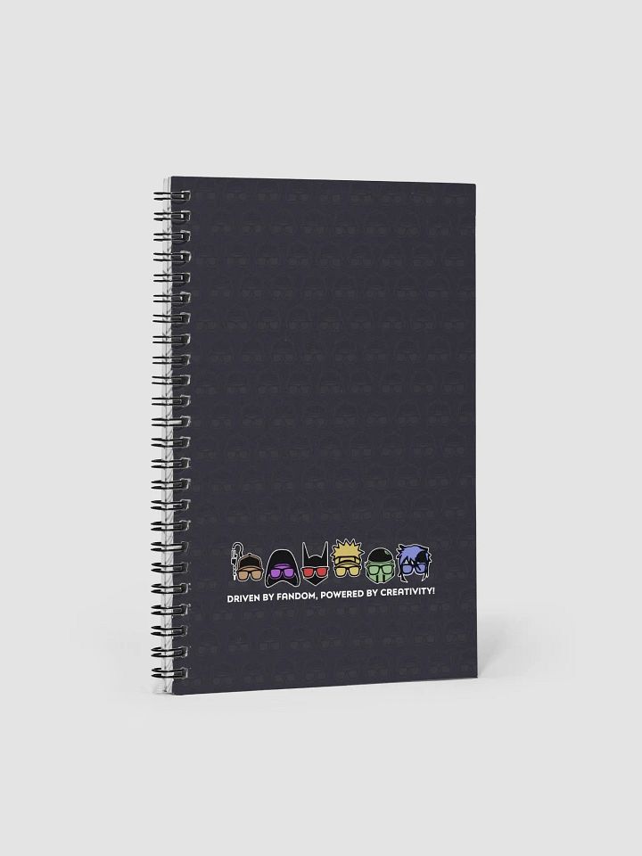 Fandom Icons Spiral Notebook product image (1)