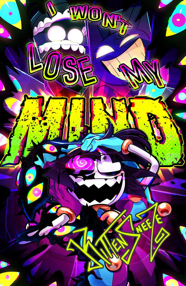 I Won't Lost My Mind SIGNED Poster! product image (1)