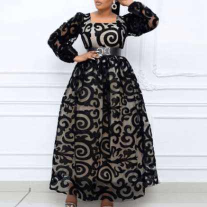 Black vintage gothic dress product image (1)