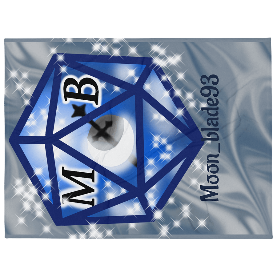 Moonblade- D20 Throw Blanket product image (1)