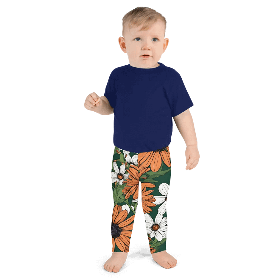 Blossom Burst Kids Leggings product image (4)