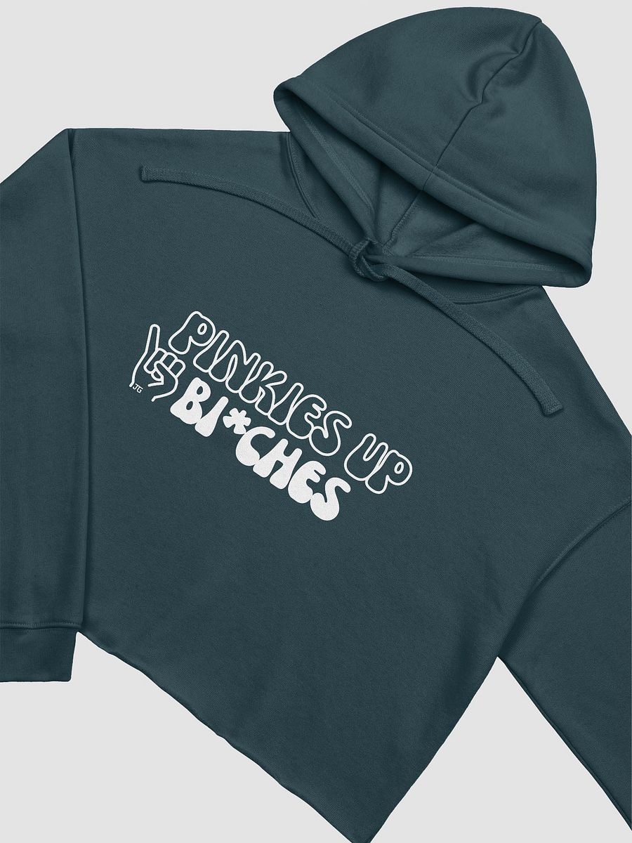 Pinkies up Crop Hoodie product image (12)