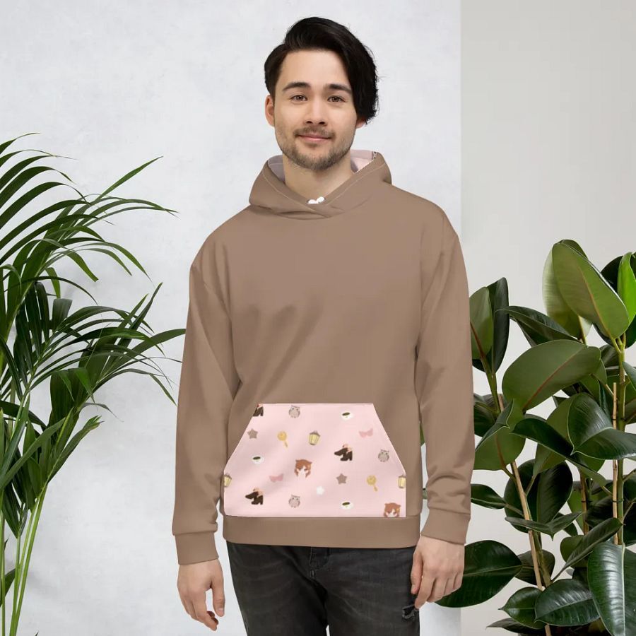 Lovely Pattern Canvas Recycled Hoodie product image (4)