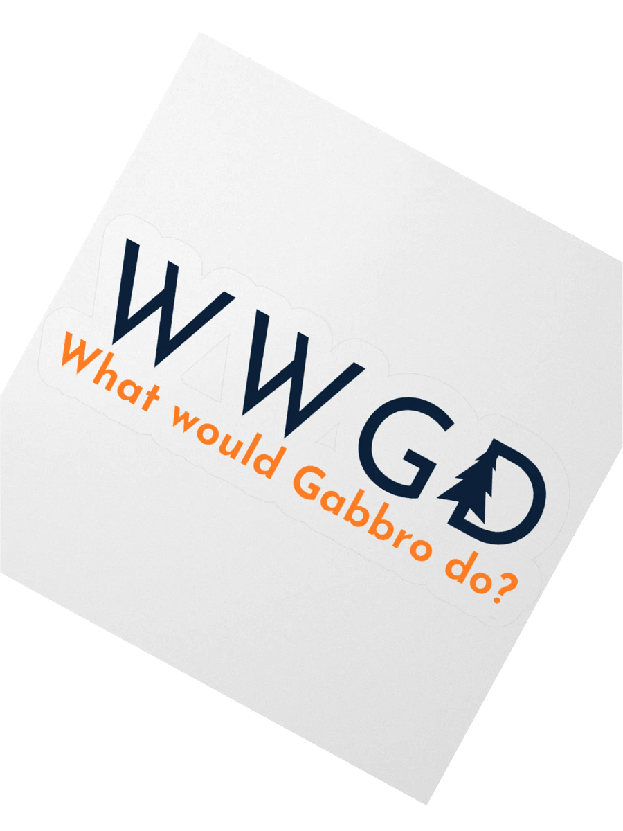 "What Would Gabbro Do?" Sticker product image (2)