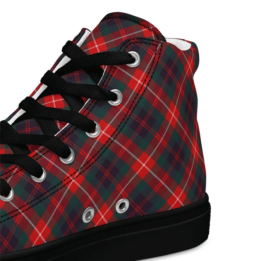 Fraser Tartan Men's High Top Shoes product image (12)