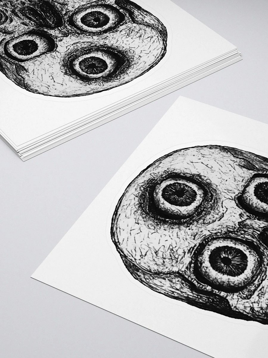 Third Eye Skull Sticker product image (2)