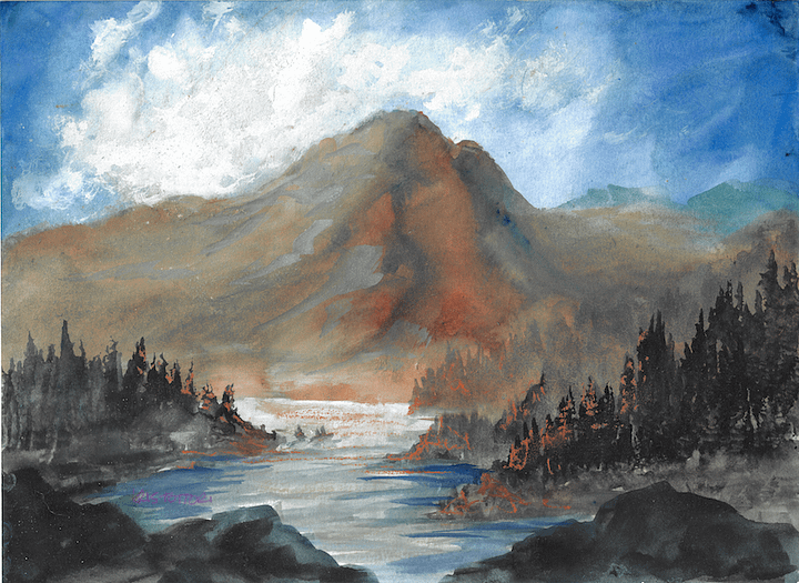 Glowing Mountain product image (1)