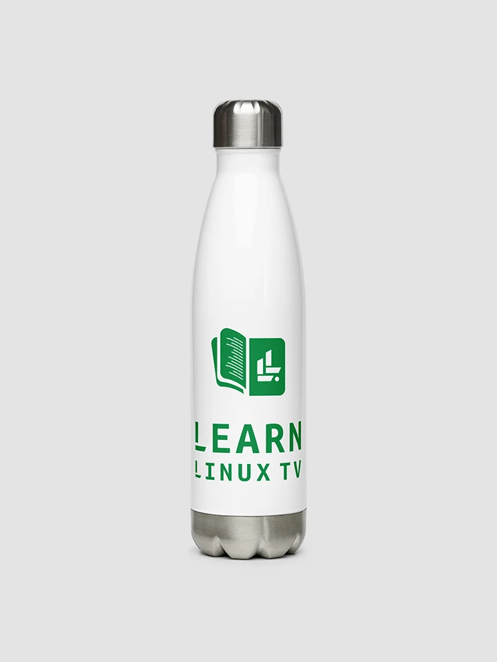 Learn Linux TV Stainless Steel Water Bottle product image (4)