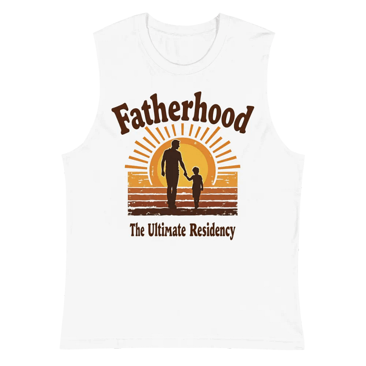 Radiant Fatherhood Sunset Muscle Tank product image (2)
