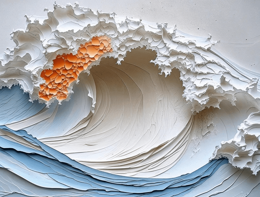 Large Colorful Abstract Wall Art product image (3)