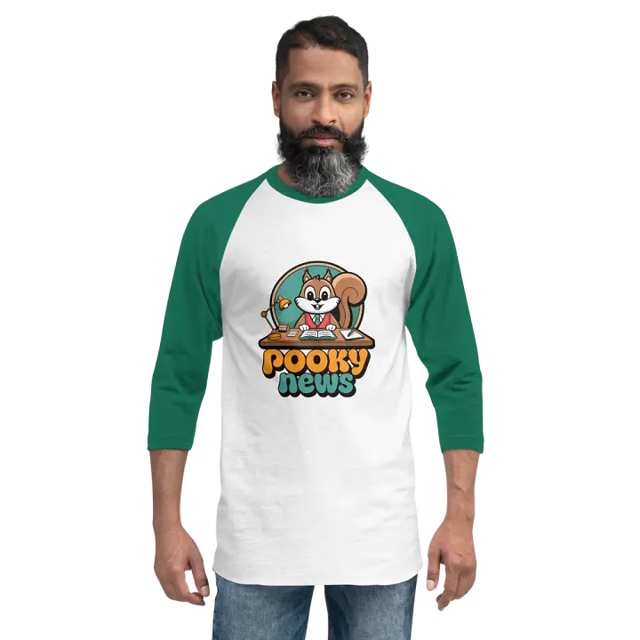 Pooky's Newsroom Raglan Tee product image (2)
