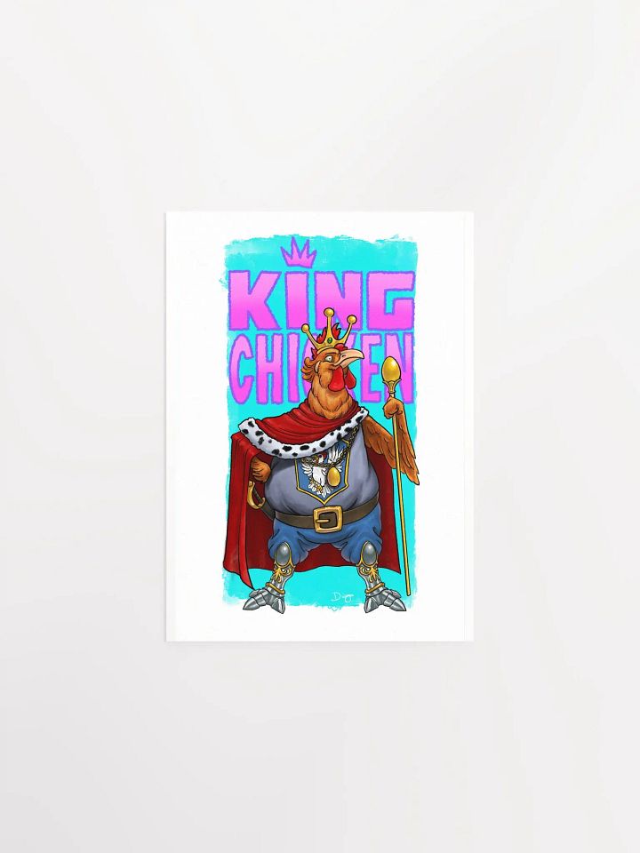 King Chicken Print product image (2)