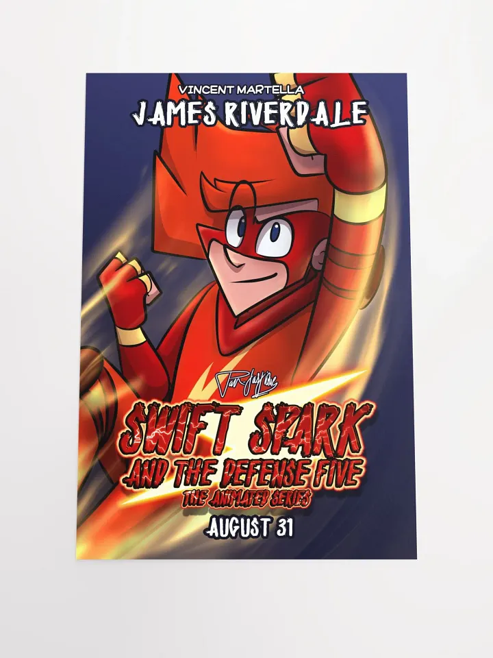 Swift Spark and the Defense Five: Swift Spark Character Poster product image (1)