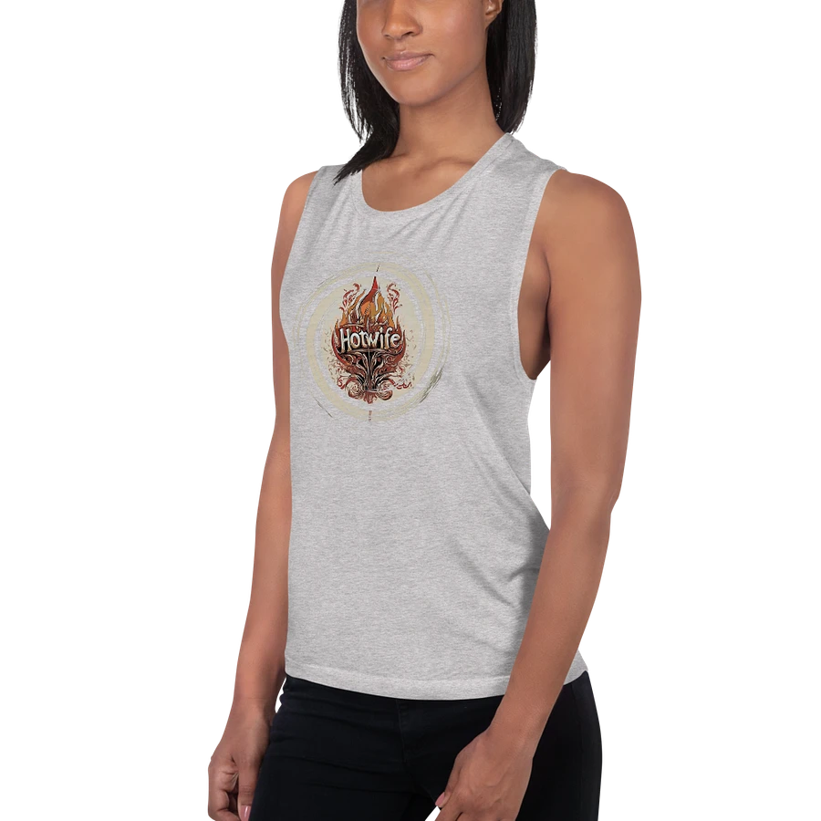 Hotwife tank top Fire retro-toned cosmic product image (14)