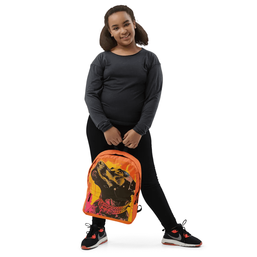 Black Labrador All-Over Print Backpack product image (11)