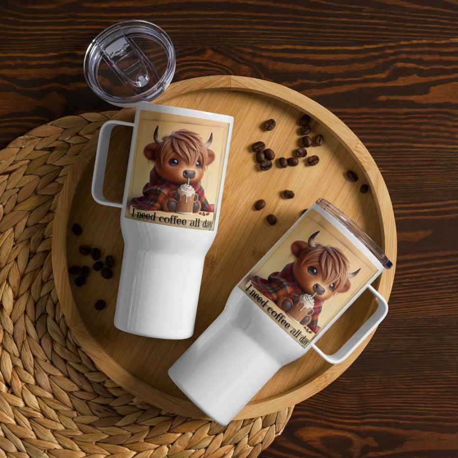 Coffee Cow Travel Mug product image (12)