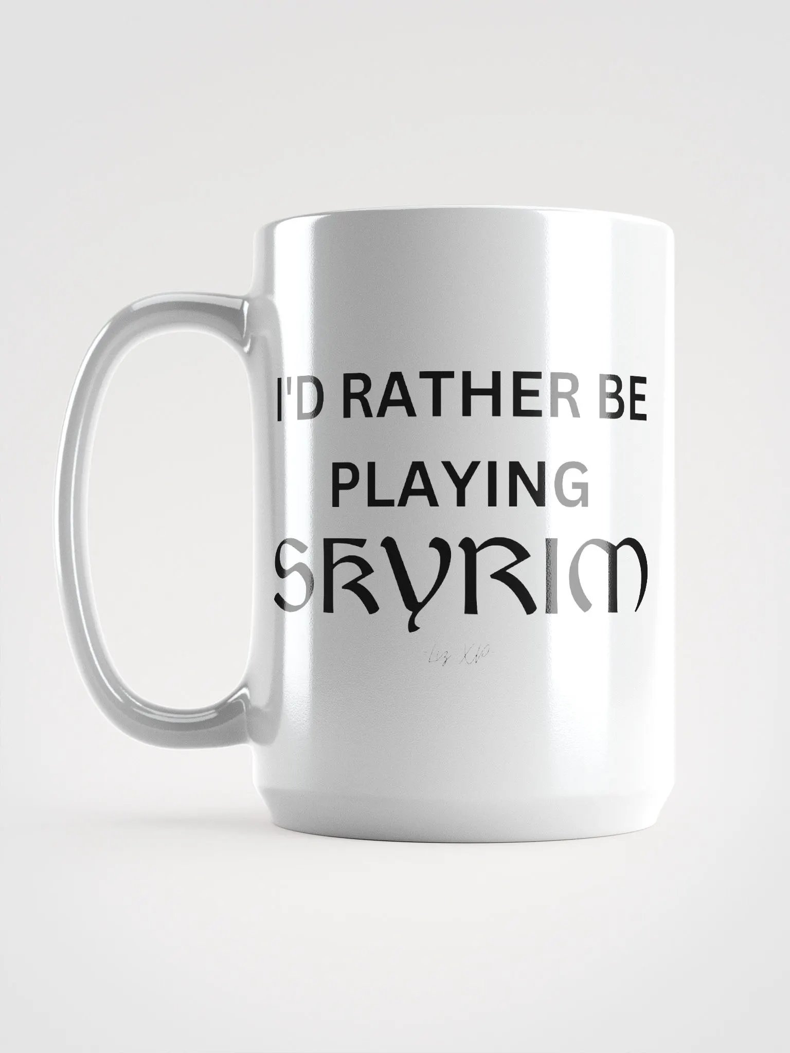 Liz XP Skyrim Large Mug product image (6)