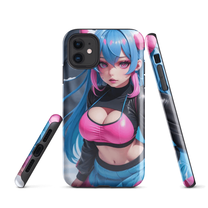 Frosty Horns Anime iPhone® Tough Case product image (1)