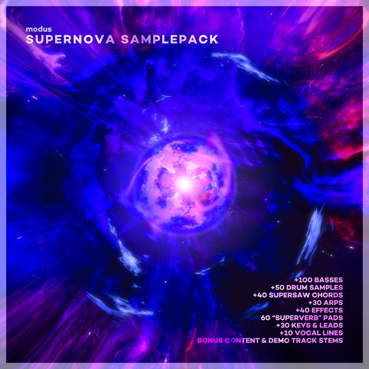 modus: SUPERNOVA Samplepack product image (2)
