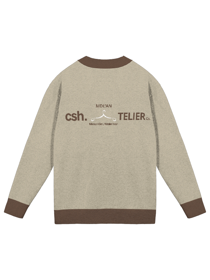 MDL’AN “Master of Haute Wear” Jacquard Knit Cardigan product image (2)