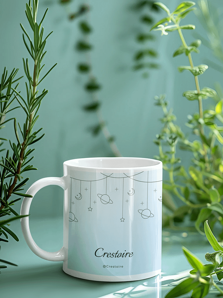 Starry Delight Mug (Blue) product image (1)