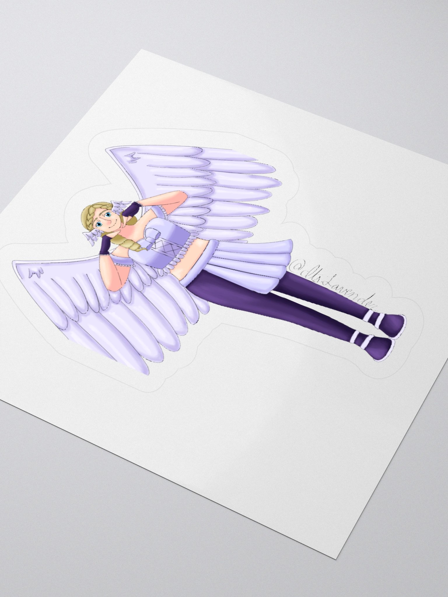 Avian Lavender Sticker product image (3)