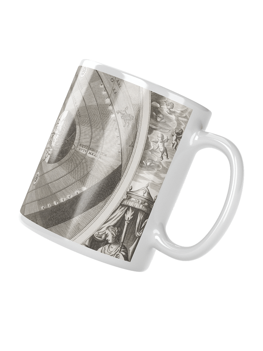 Celestial Faces White Mug product image (2)