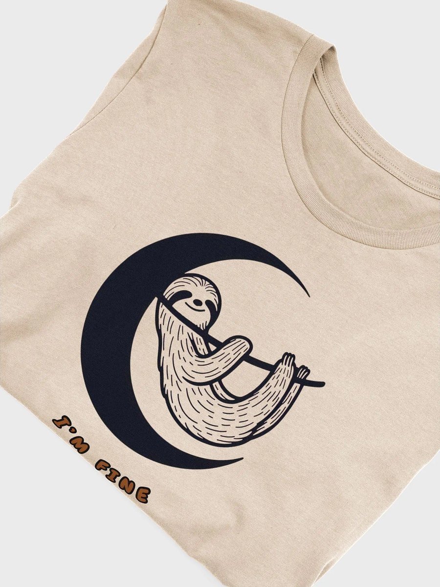 Lunar Sloth 'I'm Fine' Tee product image (3)