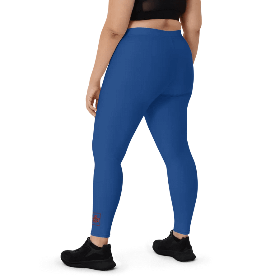 No Quit Club- Blue Sport Leggings product image (4)