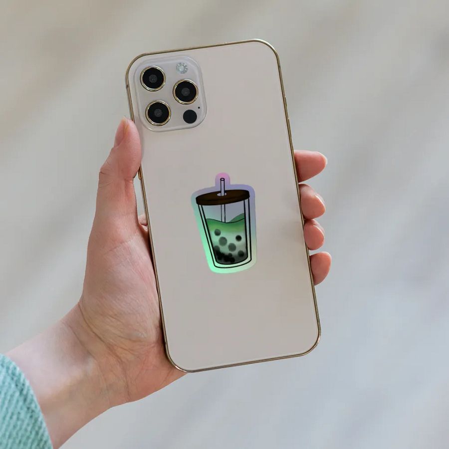 Boba Aro Bliss Holographic Sticker Set product image (3)