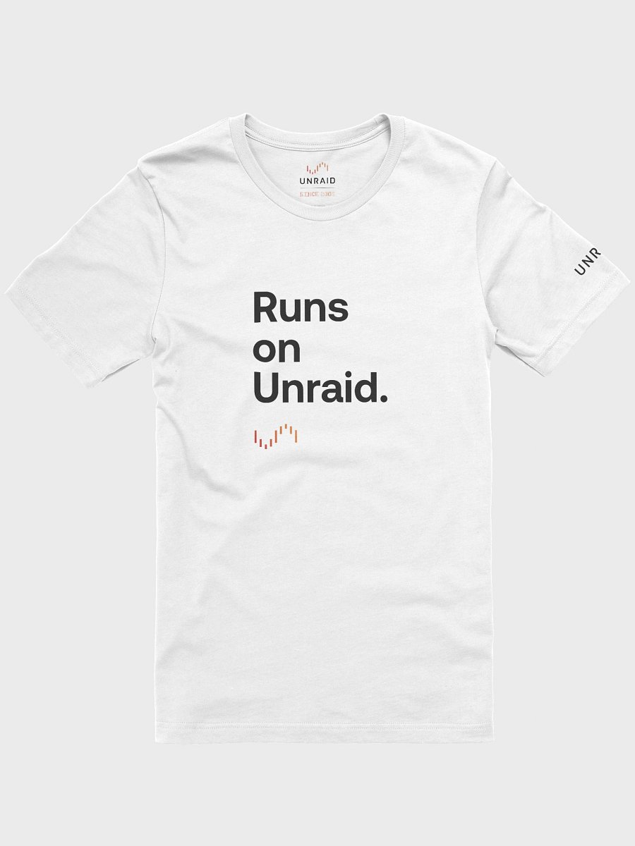 Powered by Unraid Tee product image (1)