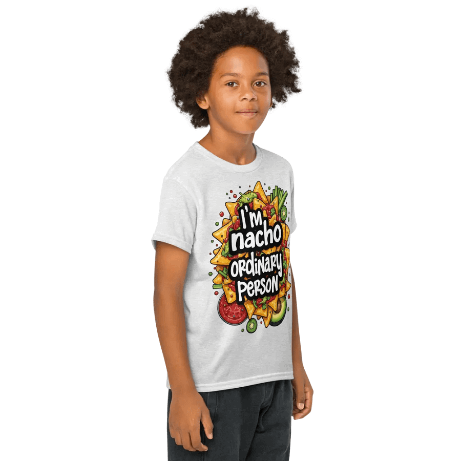 Nacho Ordinary Person Youth Sports Tee product image (69)