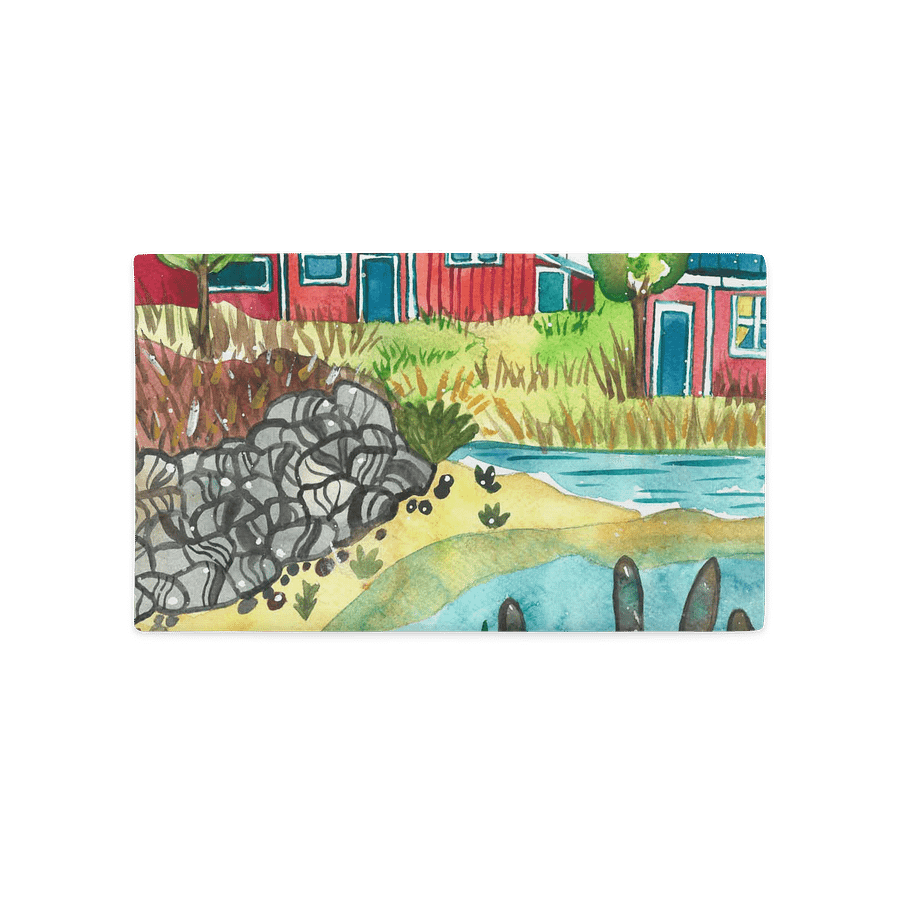 Fishing Village Pillow Case product image (5)