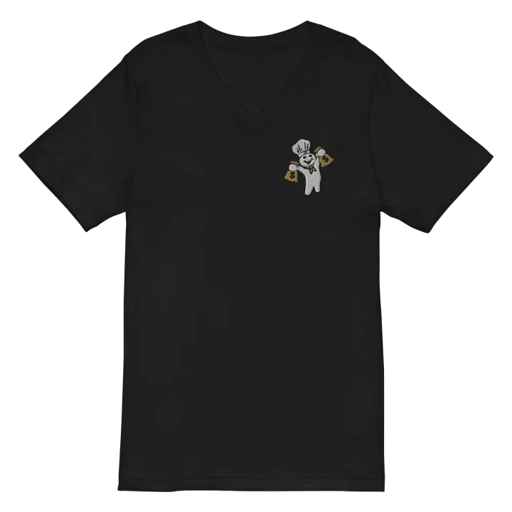 Men's Everybody Eats Bread V-Neck Jersey Tee product image (2)