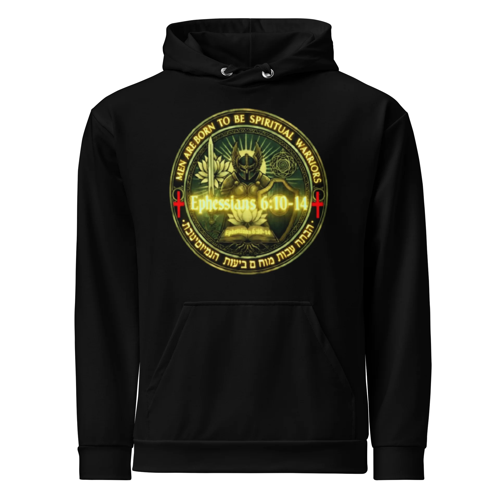 Men Are Born To Be Spiritual Warriors Hoodies product image (1)